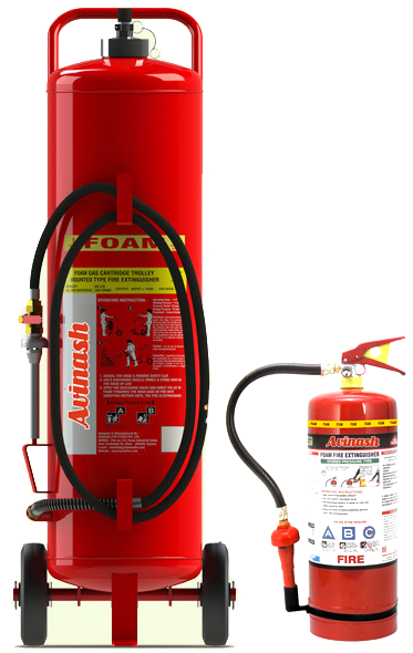 mechanical foam fire extinguisher