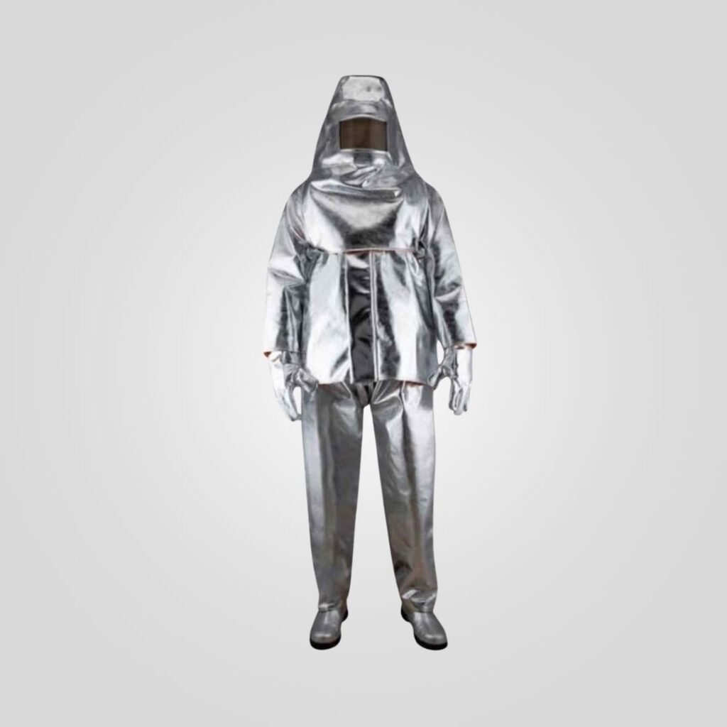 aluminized fire proximity suit