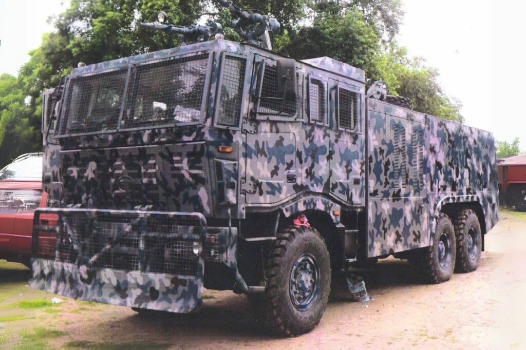 Fire Fighting Defense Truck
