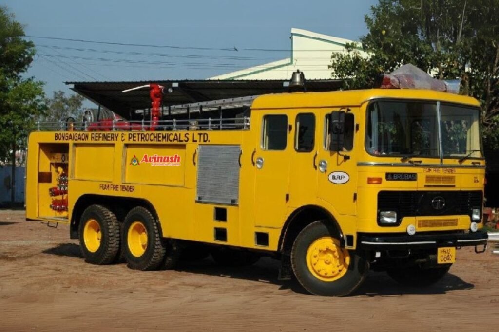 Yellow Foam Fire Tender
